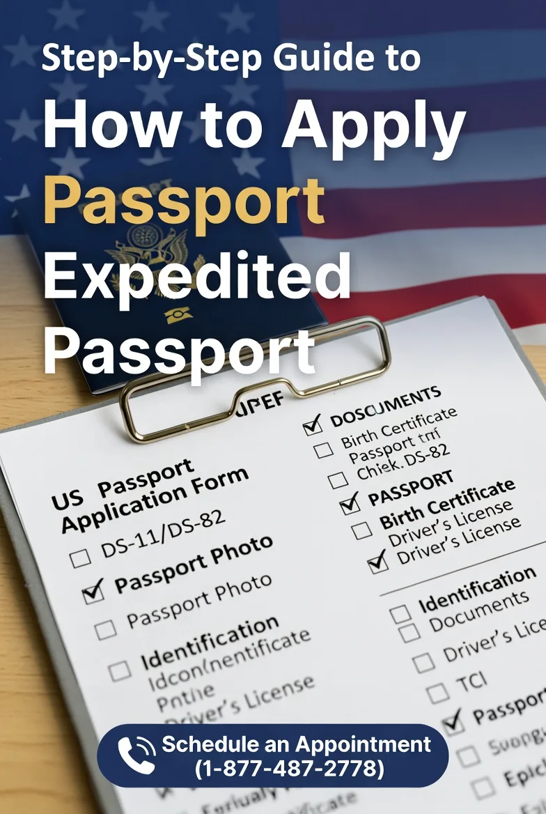 Step-by-step guide to applying for an expedited US passport — DS-11 form checklist
